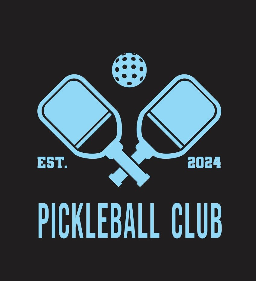 Pickleball black t shirt quote pickleball club