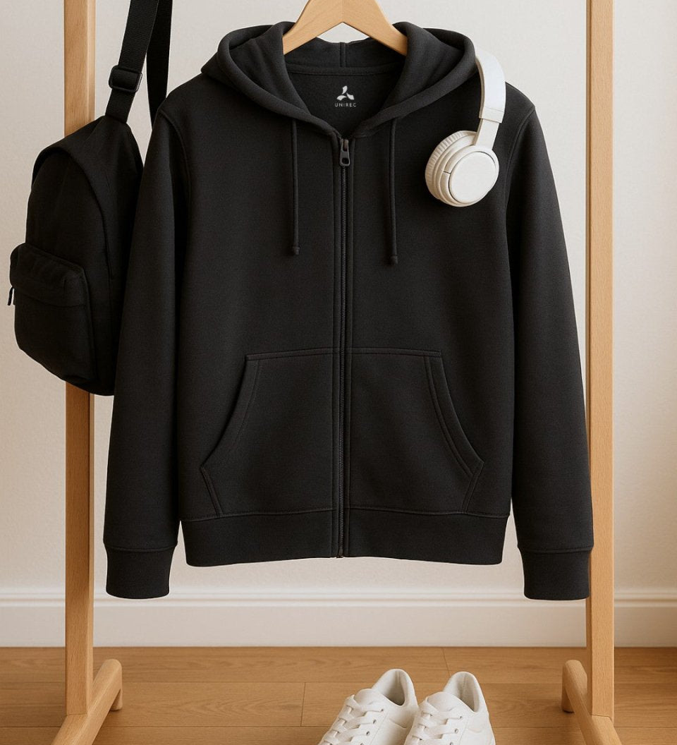 Classic Black Hoodie