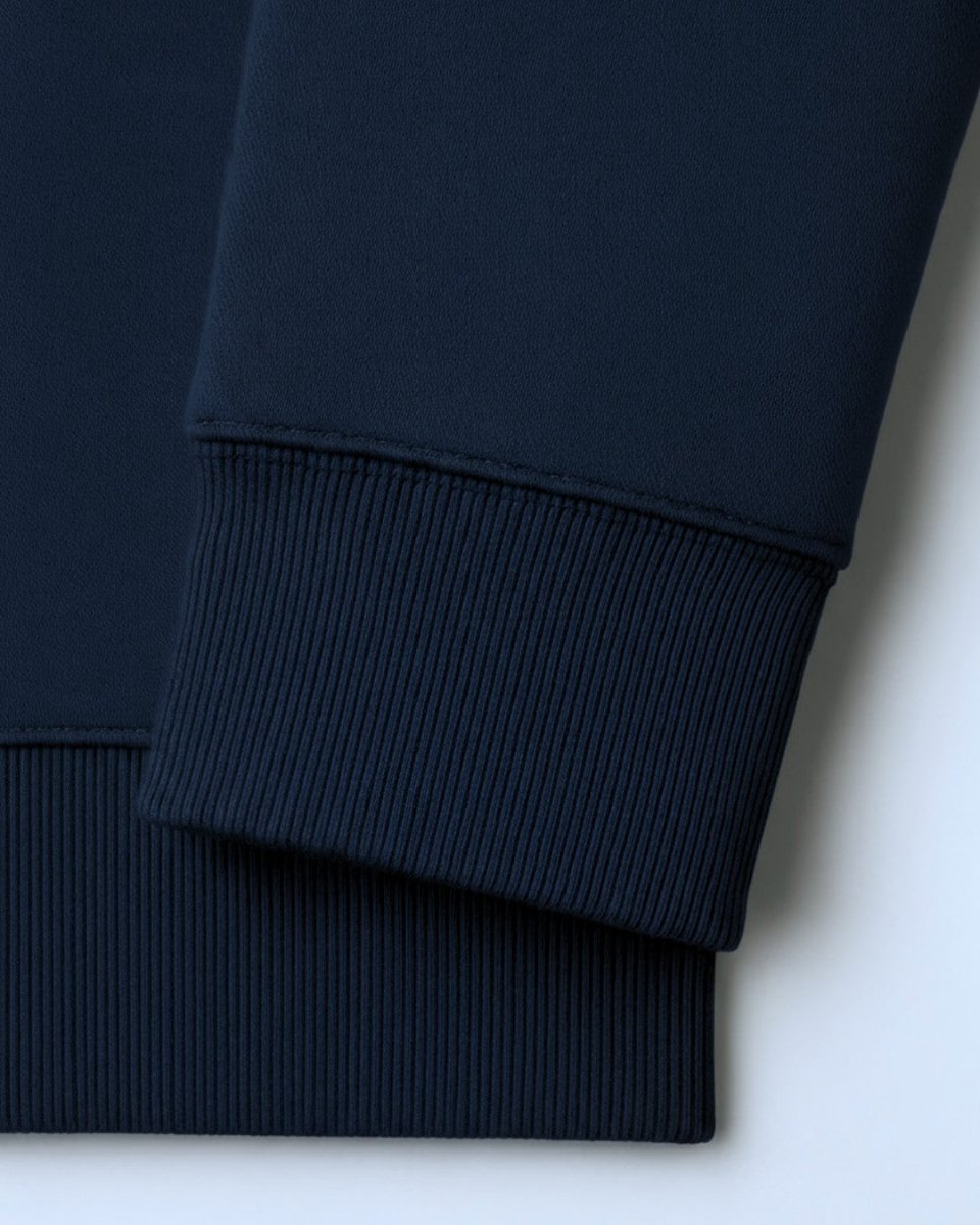 Classic Blue Winter Hoodie – Warm, Stylish & Sustainable Sweatshirt for Men & Women