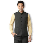 Comfort Black Sleeveless Jacket for Men