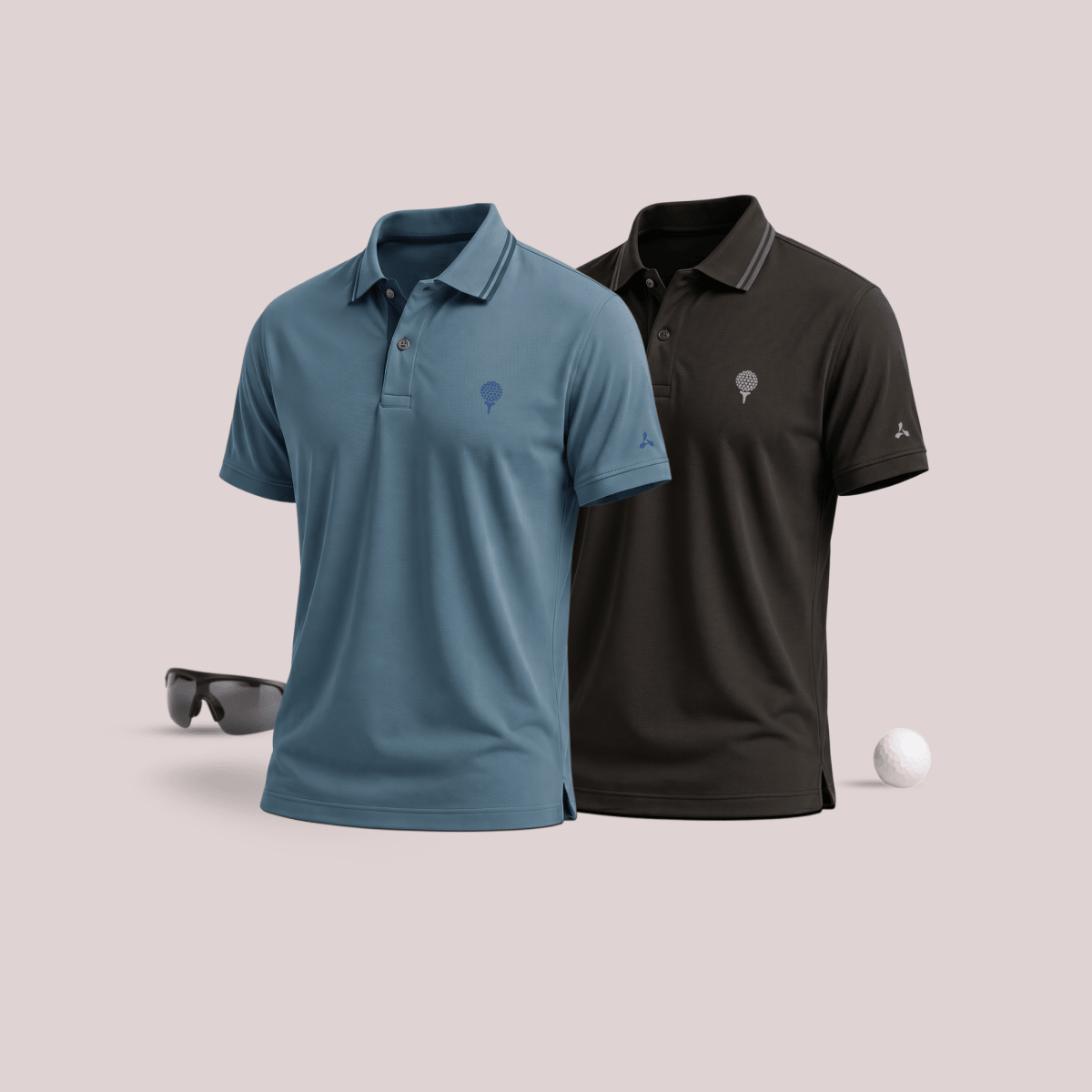 crest-polo-combo-pack-of-2-golf-polo-t-shirts-for-men-in-royal-green-black-7564870.png
