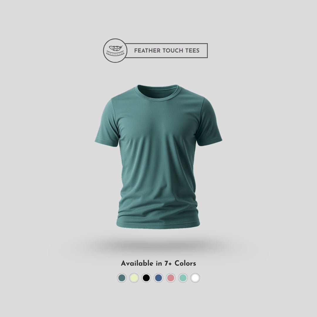 Feather Touch Round Neck T-Shirt