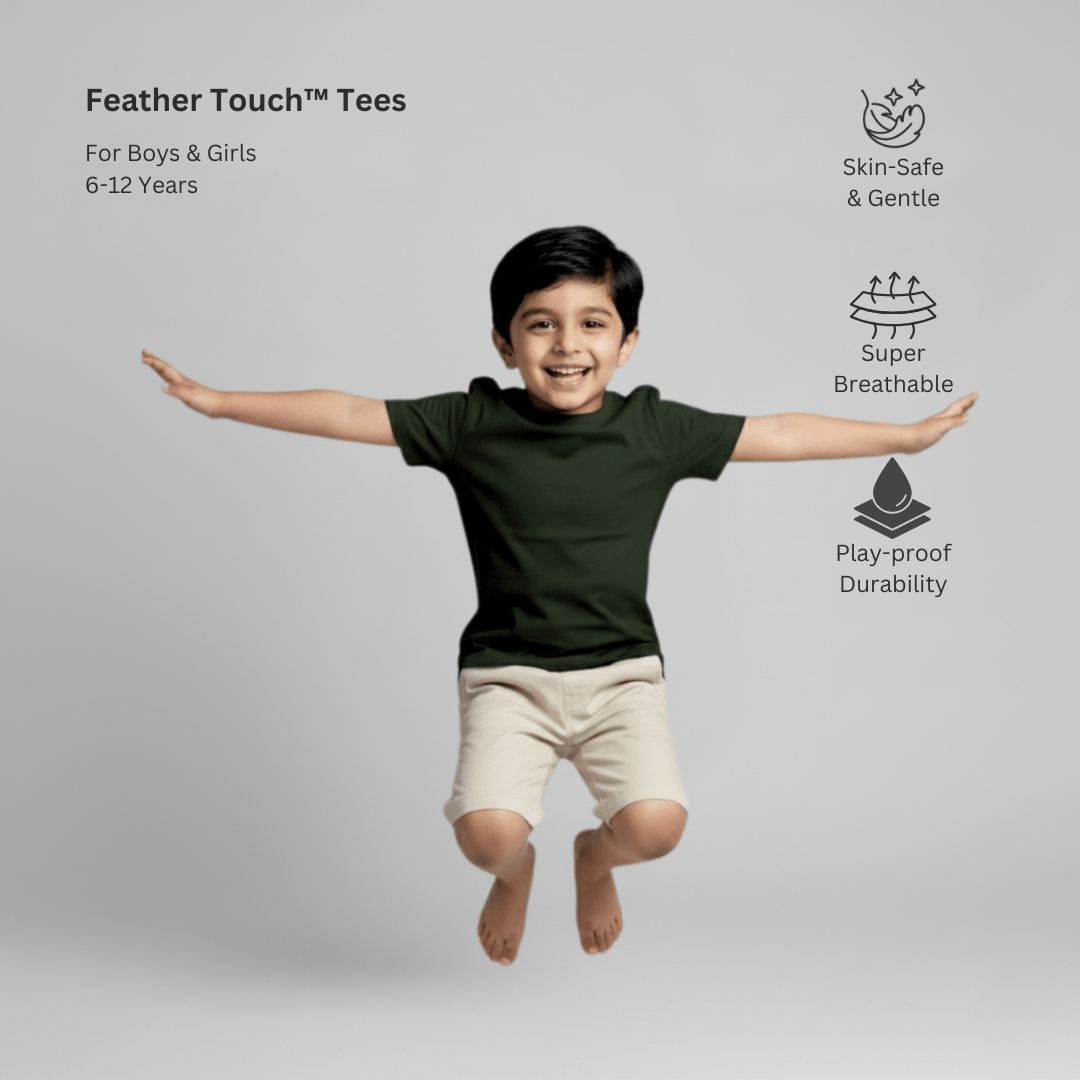 Feather Touch Round Neck T-Shirt