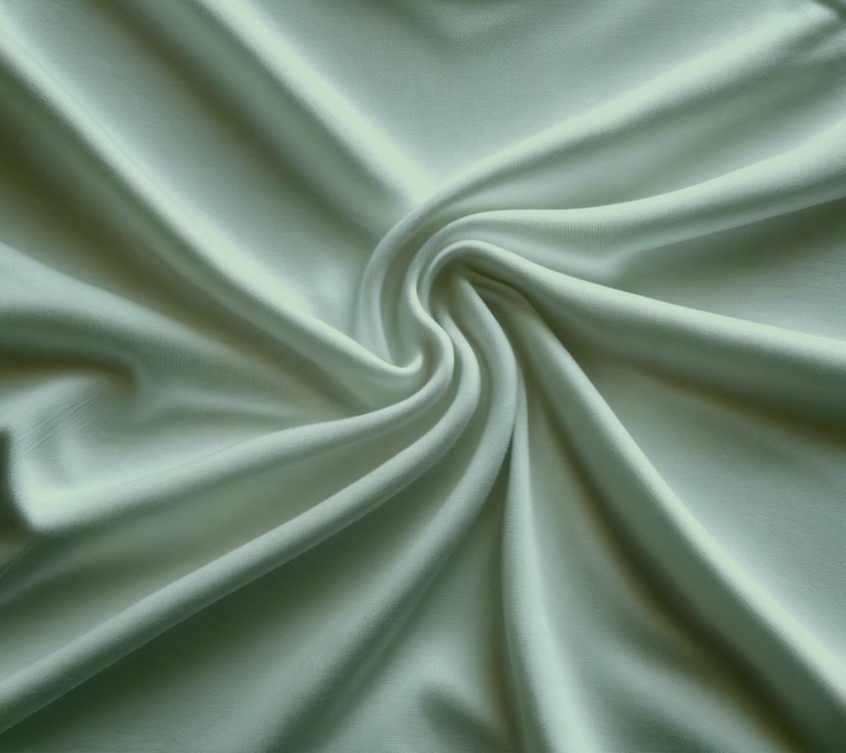 Lightweight eco-friendly mint t-shirt fabric