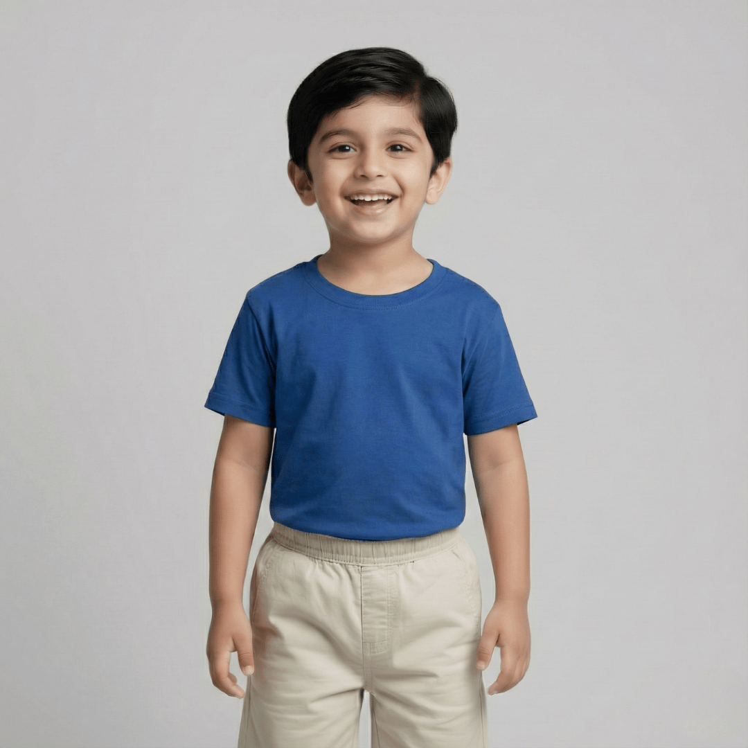 Feather Touch Round Neck T-Shirt