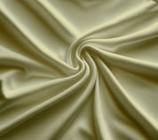 Olive Green Round Neck Plain T-Shirt fabric