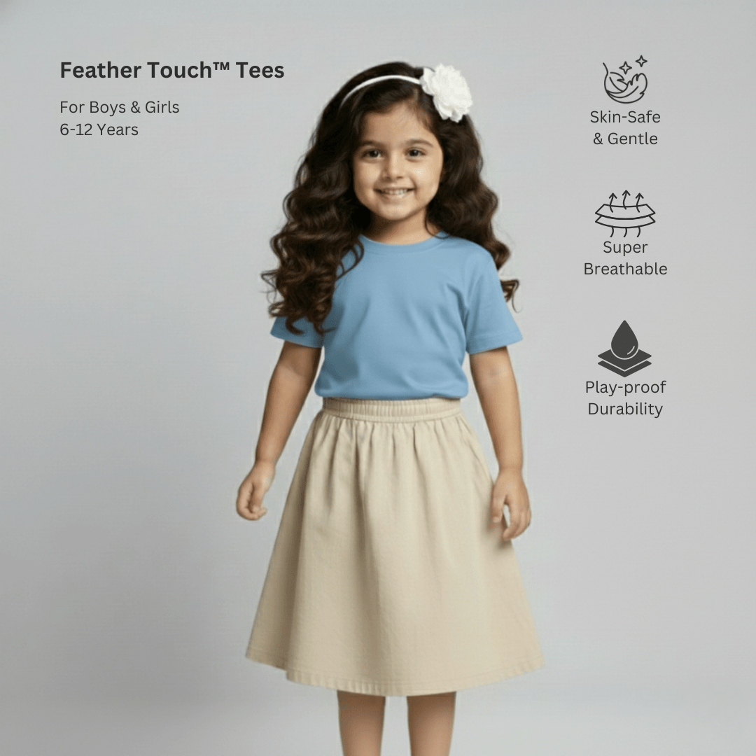 Feather Touch Round Neck T-Shirt