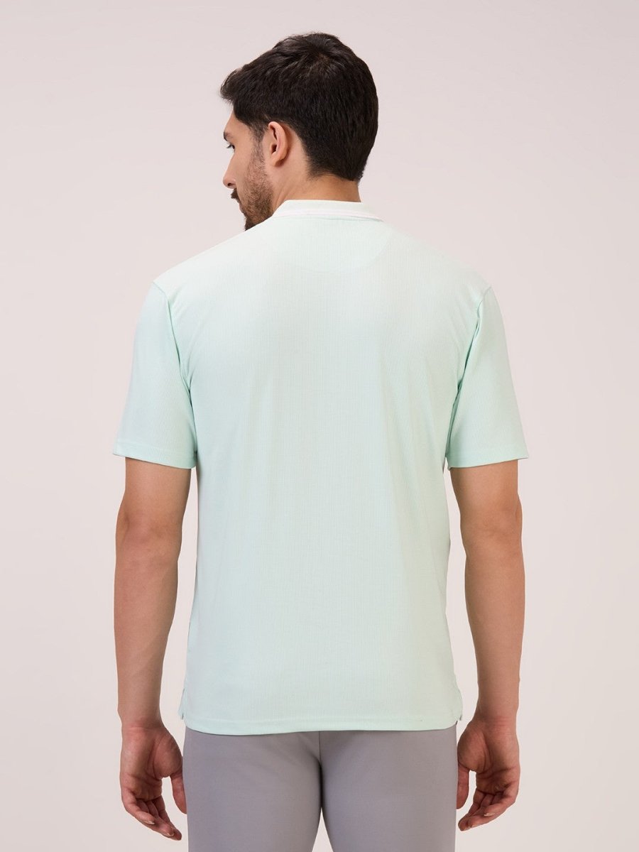 Crèst Polos Premium Golf T-Shirt for Men in Sea Green