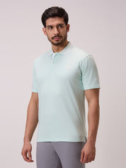 Crèst Polos Premium Golf T-Shirt for Men in Sea Green