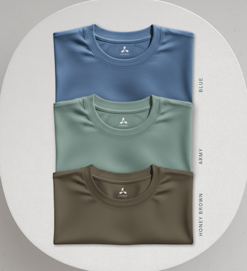 Feather Touch Round Neck T-Shirt