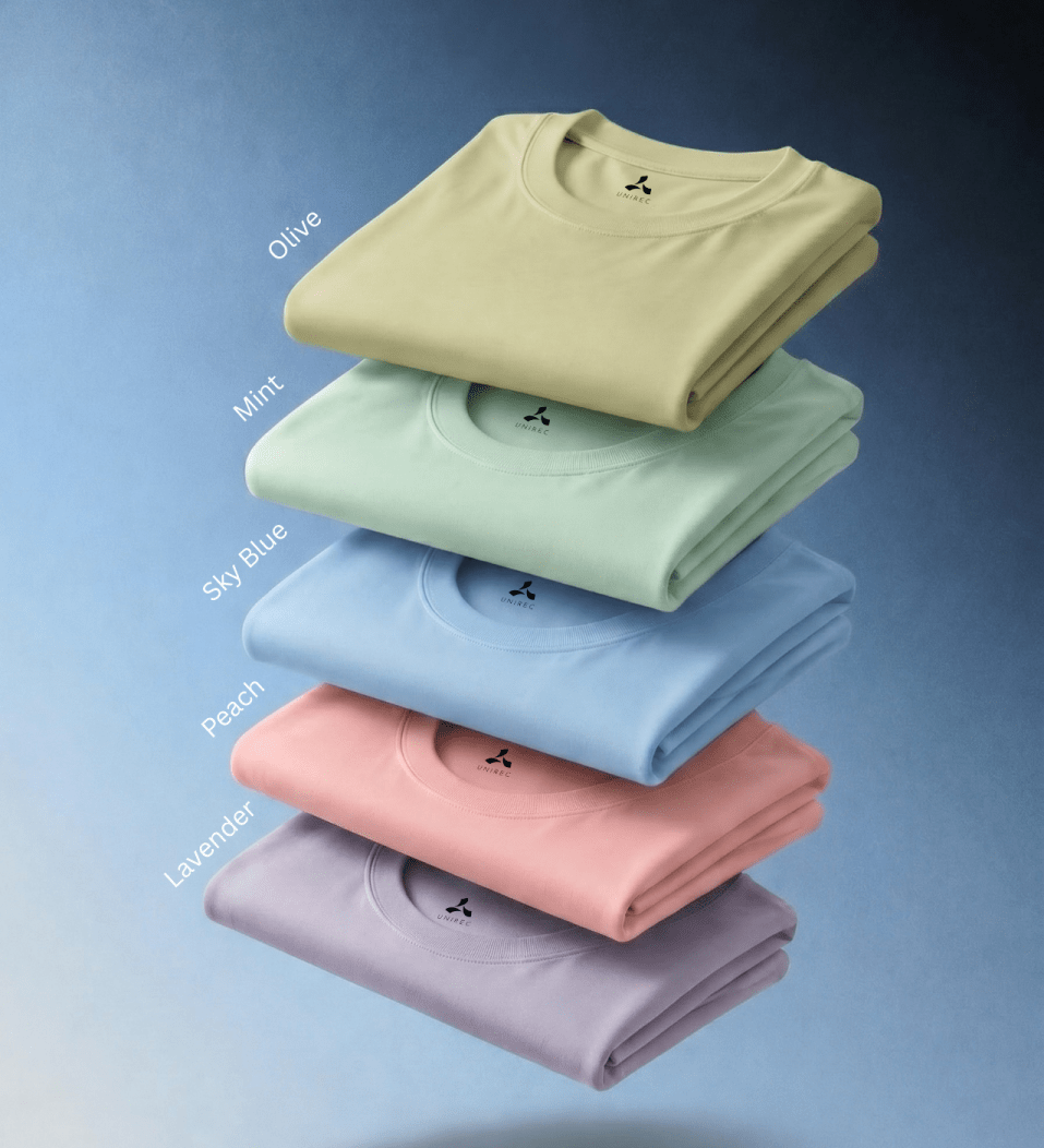 mens-feather-touch-round-neck-t-shirt-combo-pack-of-5-olive-mint-sky-blue-peach-lavender-4129071.png