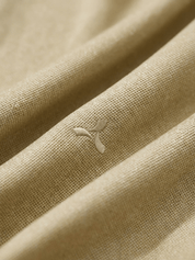 Men's Pista Melange Polo T Shirt with Contrast Collar