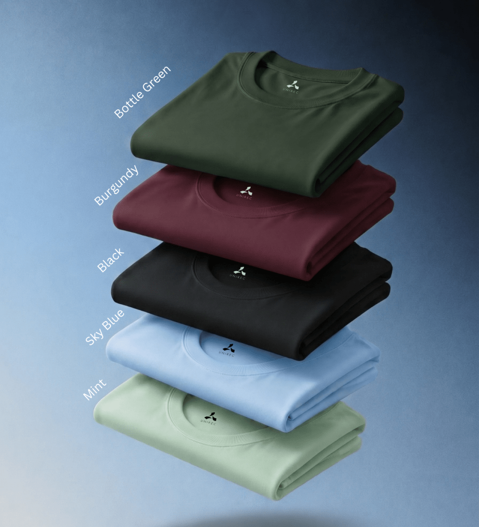 mens-round-neck-t-shirt-combo-pack-of-5-feather-touch-in-bottle-green-burgundy-black-sky-blue-and-mint-3143057.png