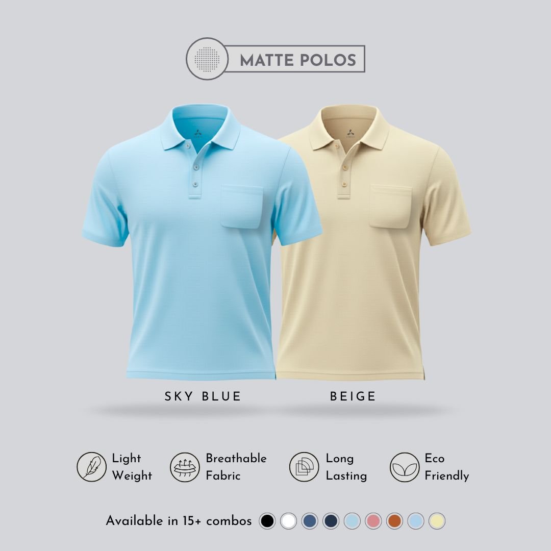 Matte Polo T-Shirt