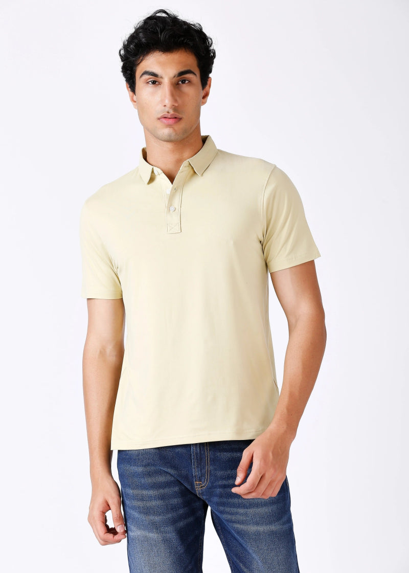 Olive Polo T-shirt for Men