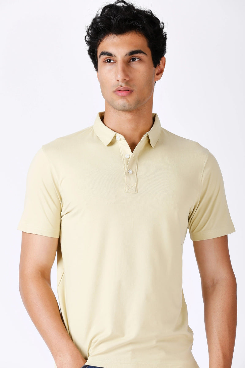 Olive Polo T-shirt for Men