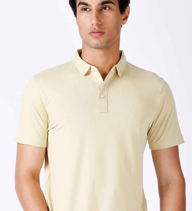 Olive Polo T-shirt for Men