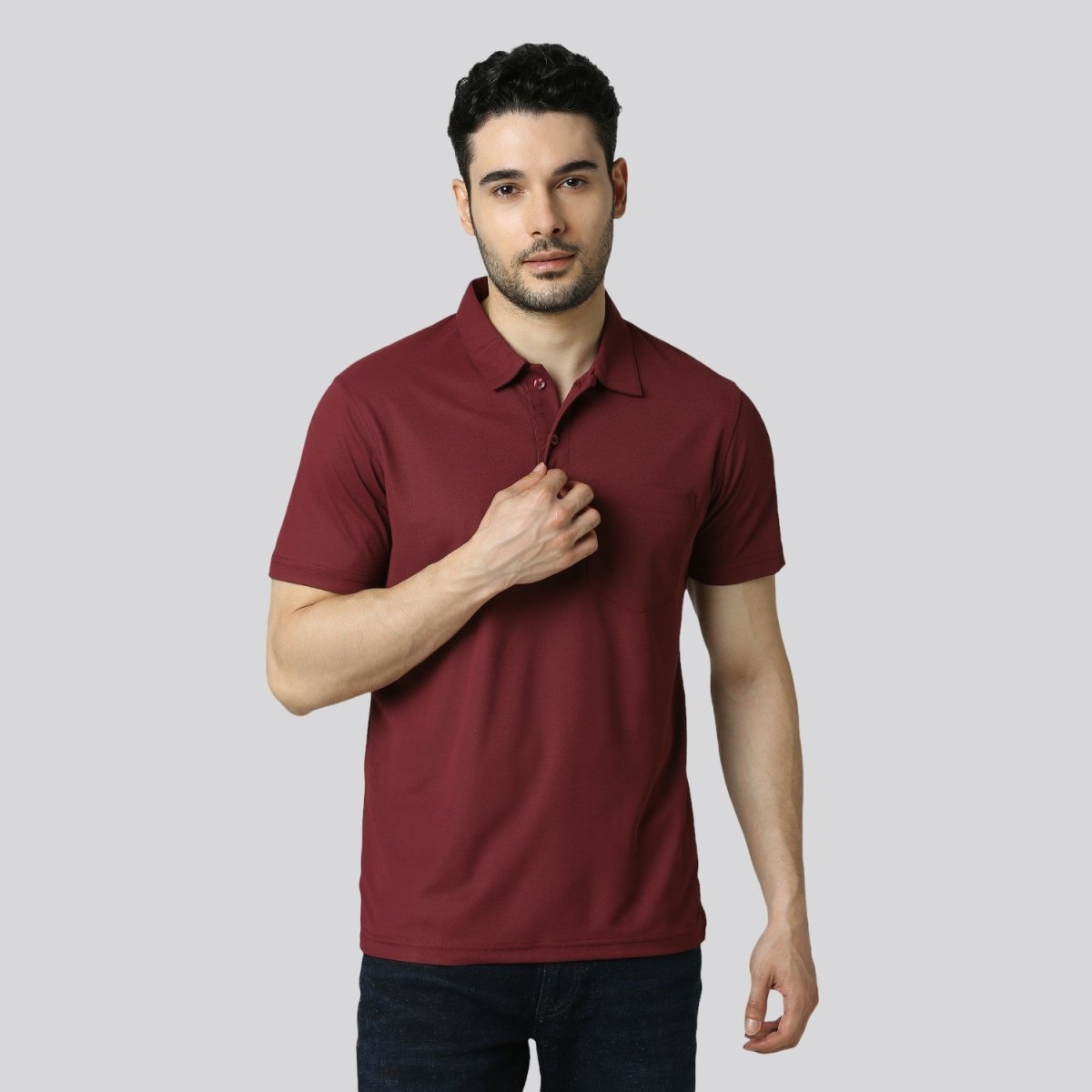 Matte Polo T-Shirt