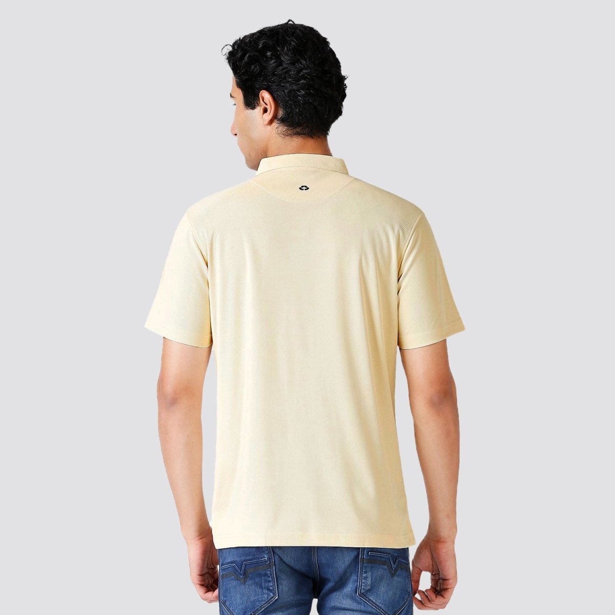 Beige Polo T-shirt