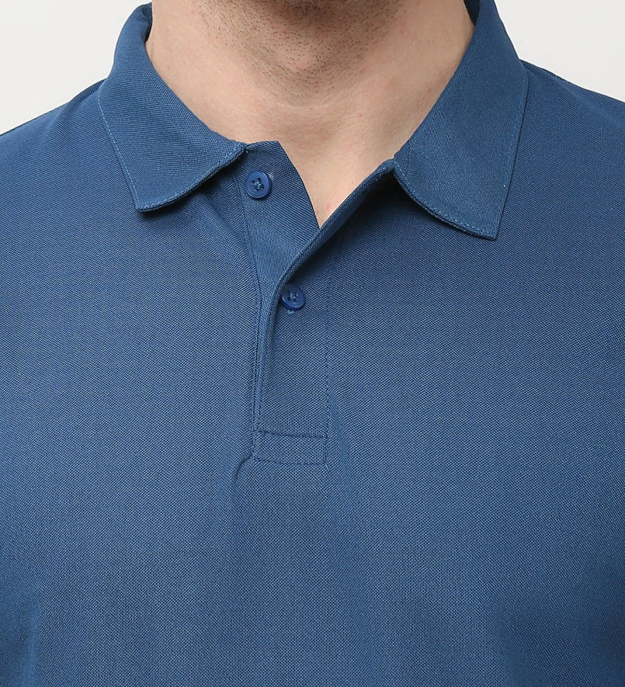 Blue Polo T-shirt