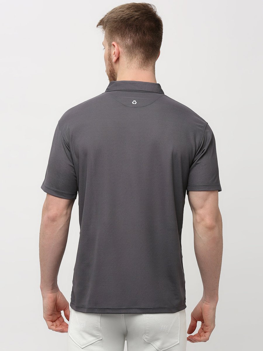 Grey Polo T-Shirt for Men