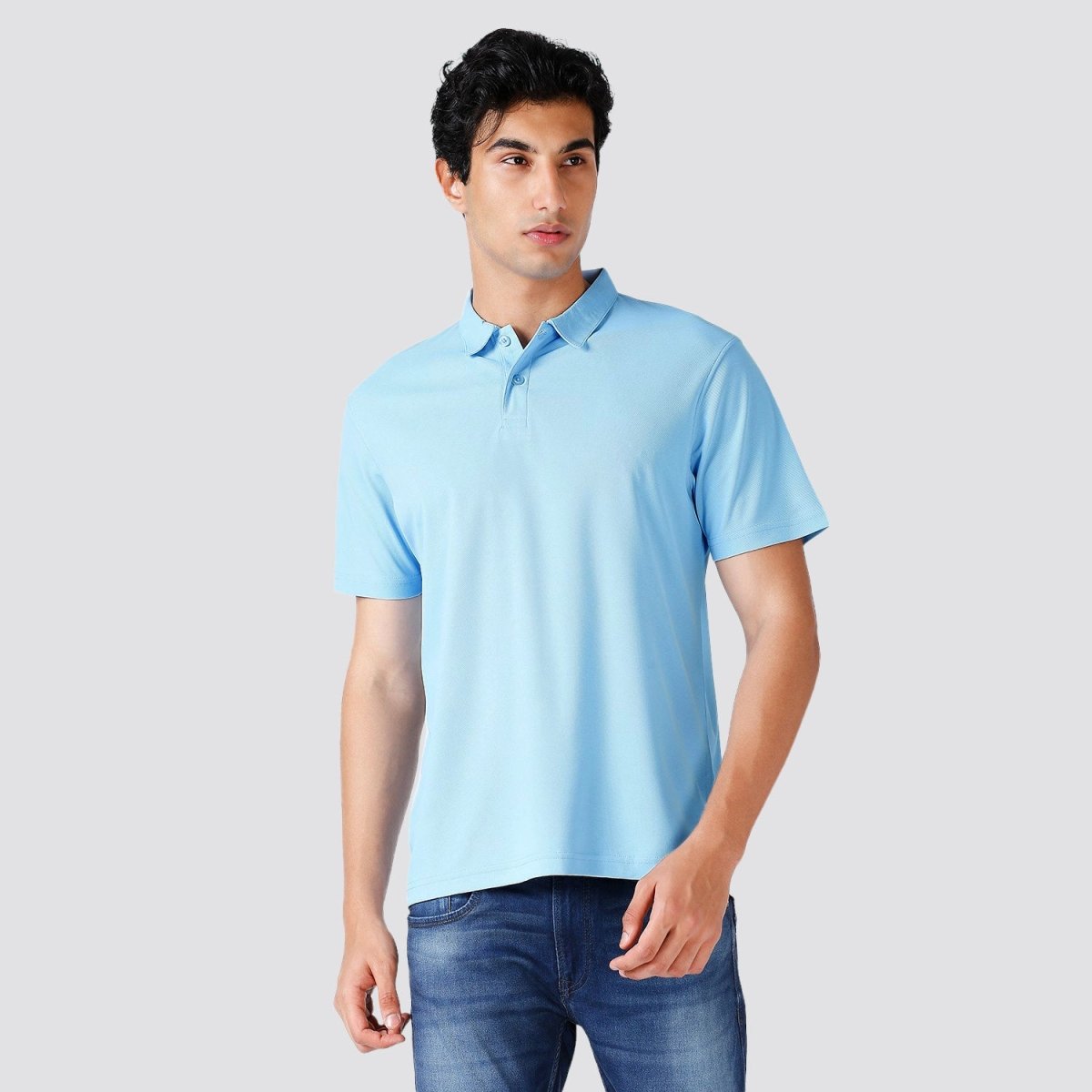 Sky Blue Polo T-shirt