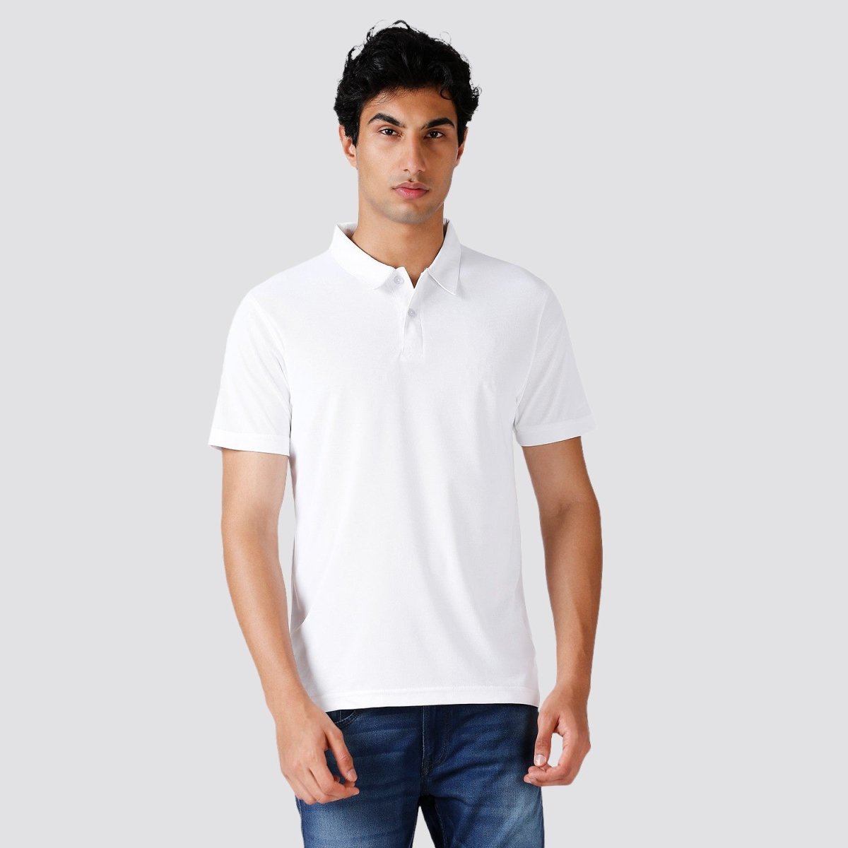 White Polo T-shirt