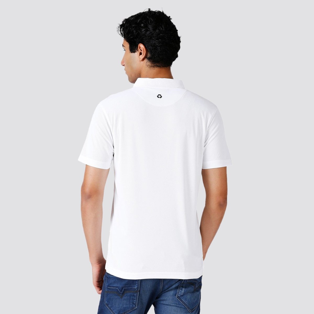 White Polo T-shirt