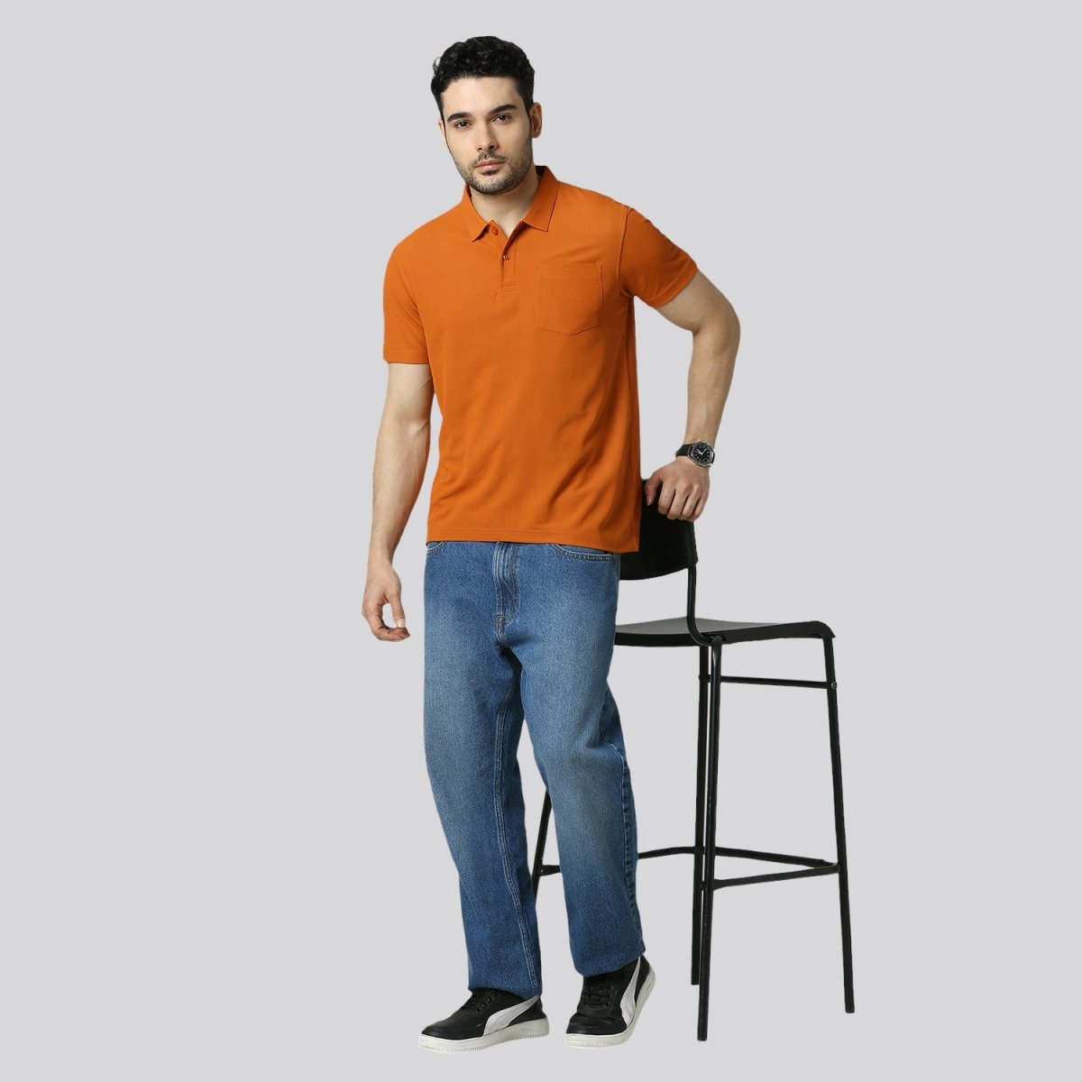 Matte Polo T-Shirt