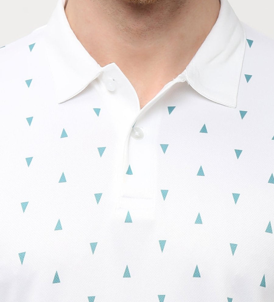 White Polo T-shirt
