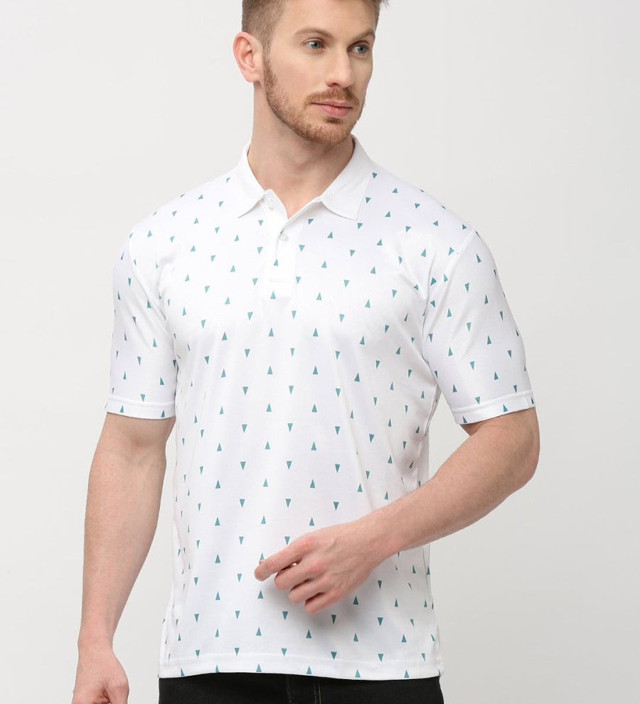 White Polo T-shirt