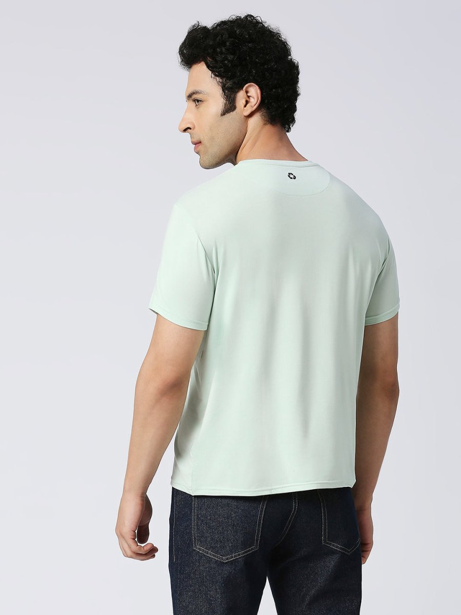 Pickleball t shirt back mint color