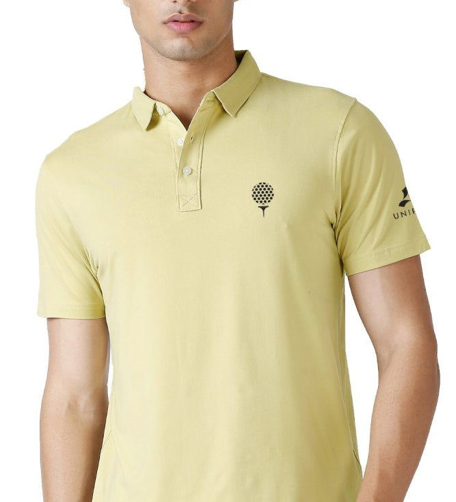 Solid Feather Touch Polo T-shirt
