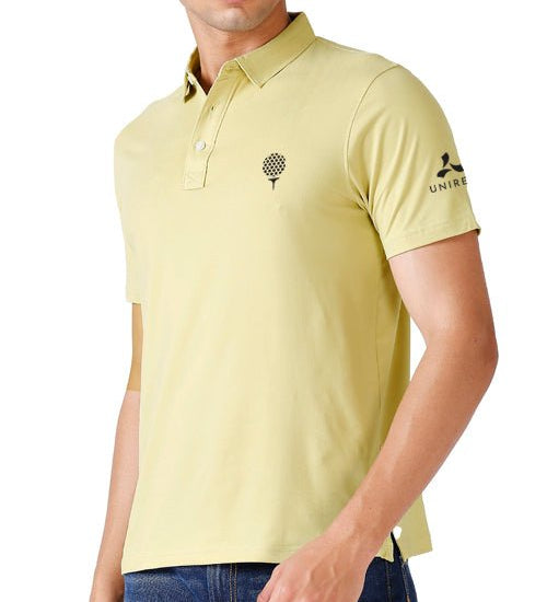 Solid Feather Touch Polo T-shirt