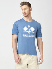 Pickle Ball- Pickle Ball Club Blue T-shirt