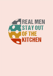 Pickle Ball- Real Men Stay Out of Kitchen T-shirt