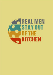 Pickle Ball- Real Men Stay Out of Kitchen T-shirt