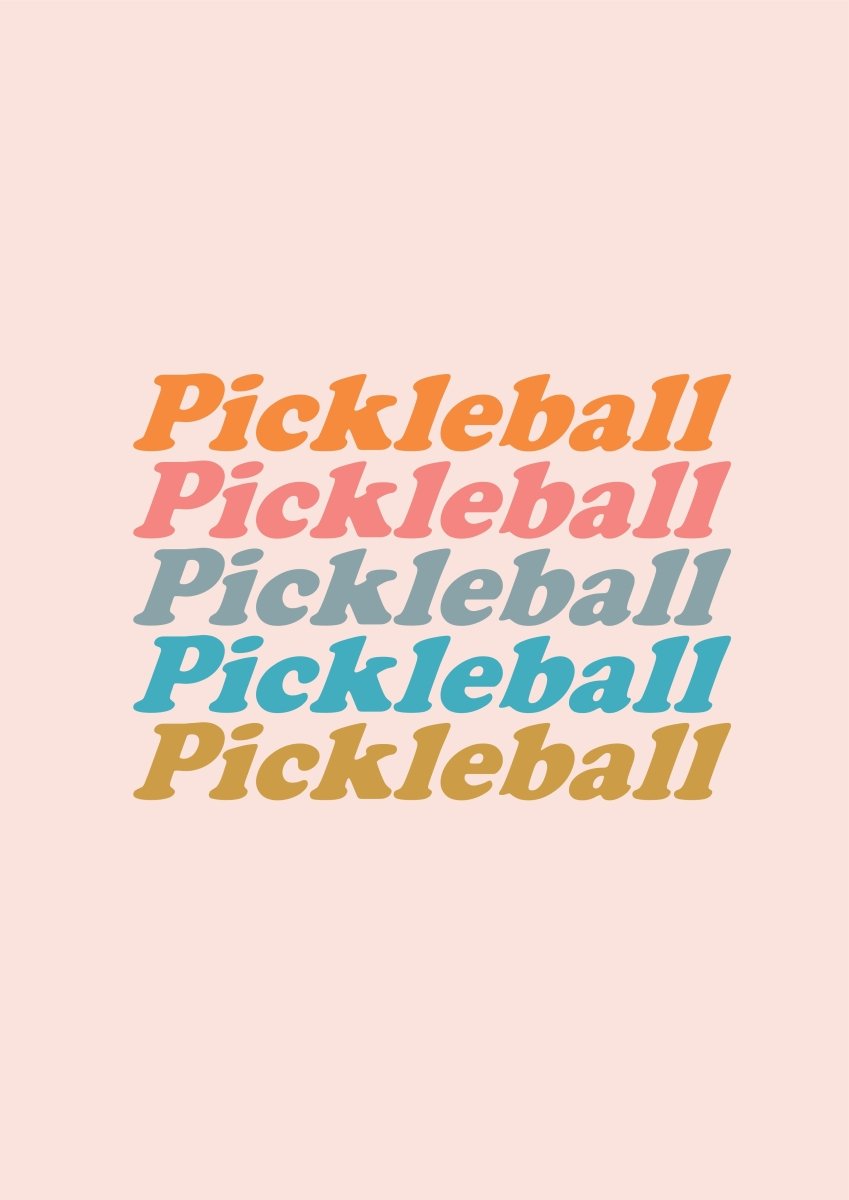 Pickleball Peach Dry Fit T-Shirt – Pickleball, Pickleball, Pickleball Quote