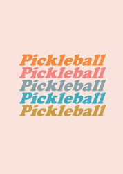 Pickleball Peach Dry Fit T-Shirt – Pickleball, Pickleball, Pickleball Quote