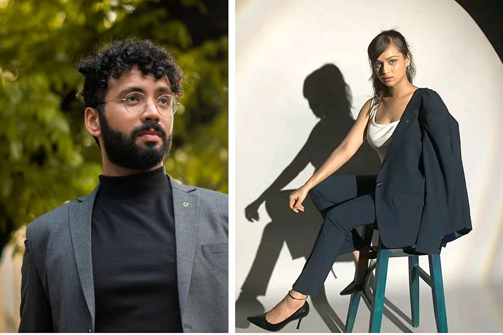 Recycled plastic is in fashion right now