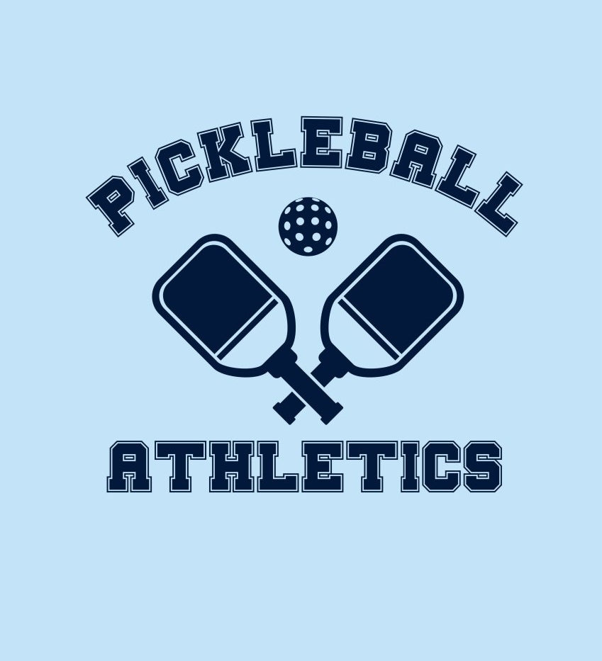 Pickleball Athletics blue t shirt