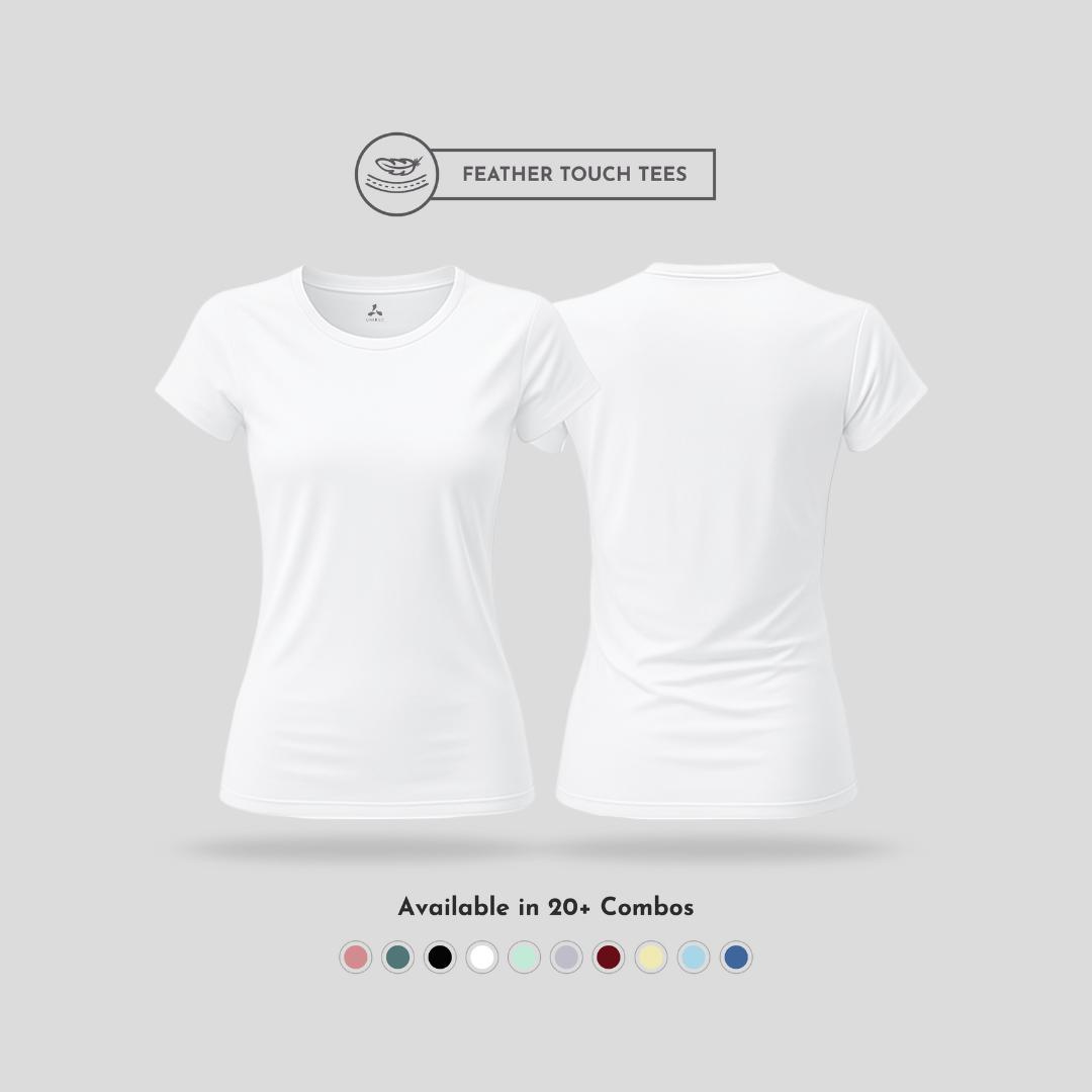 Feather Touch Round Neck T-Shirt