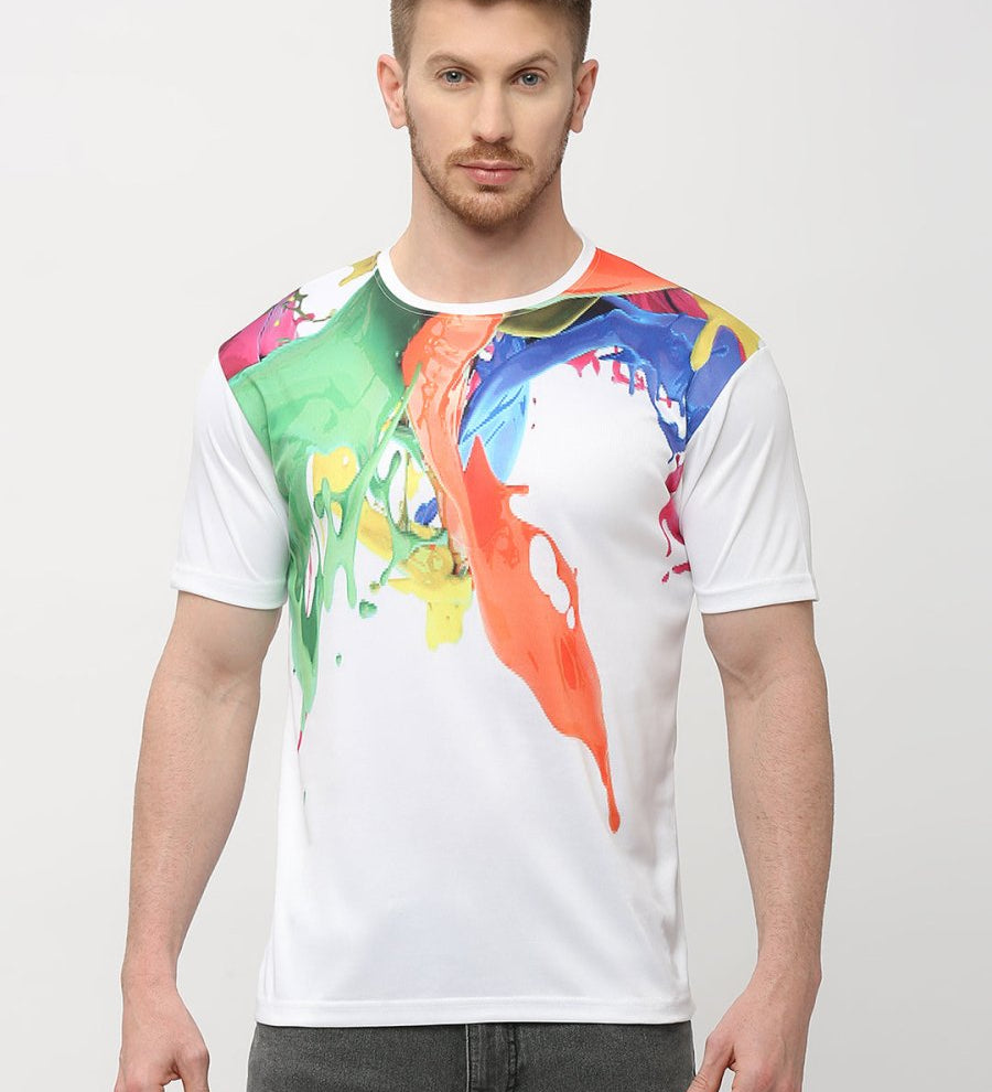 Splash Color T-shirt front view