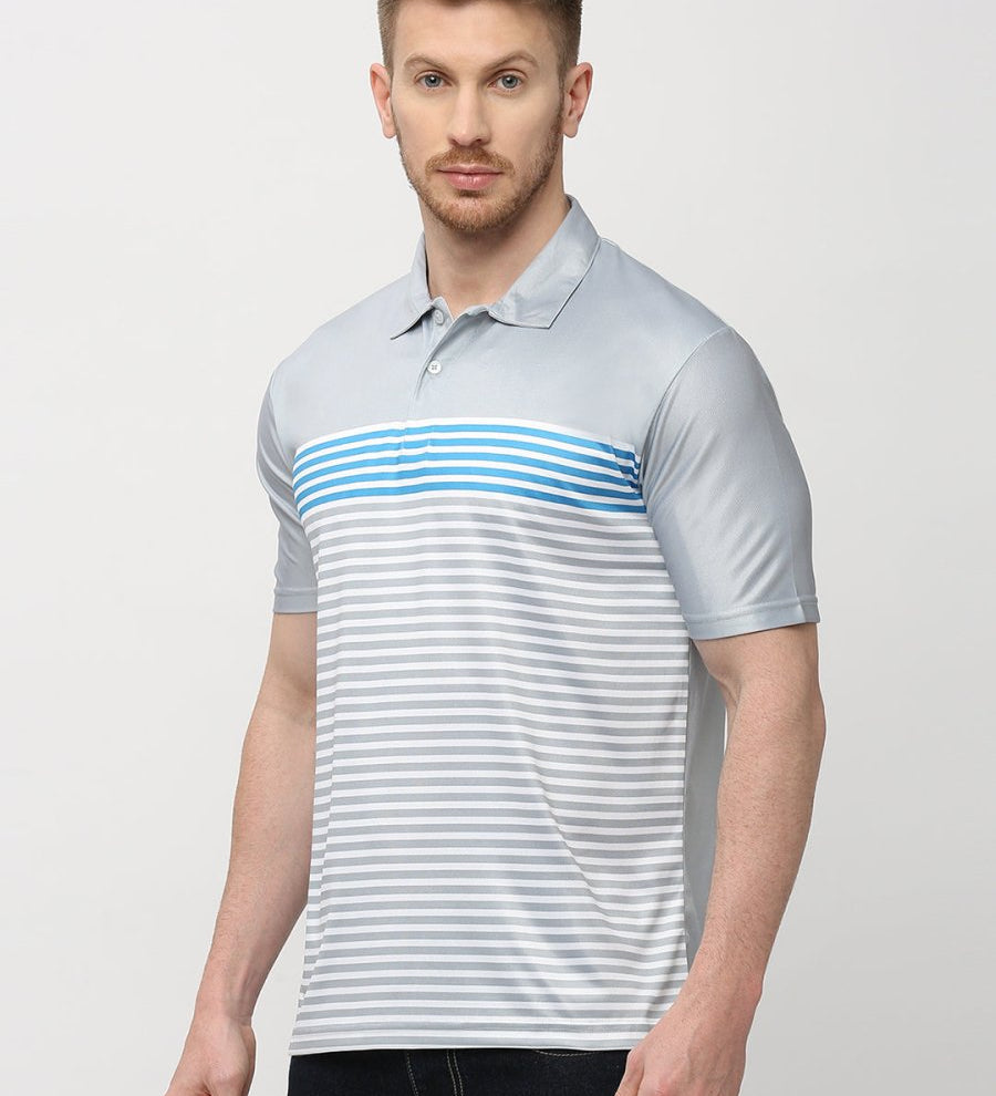 Grey Polo T-shirt