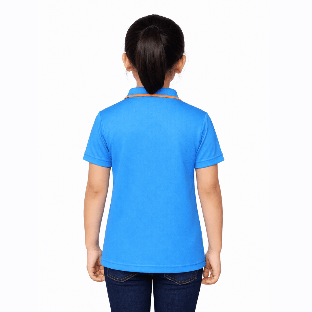 Team India Blue Girls Jersey T-Shirt