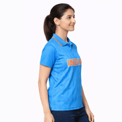 Team India Blue Jemimah Rodrigues Women Jersey T-Shirt