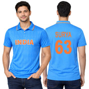 Team India Blue Surya Men Jersey T-Shirt