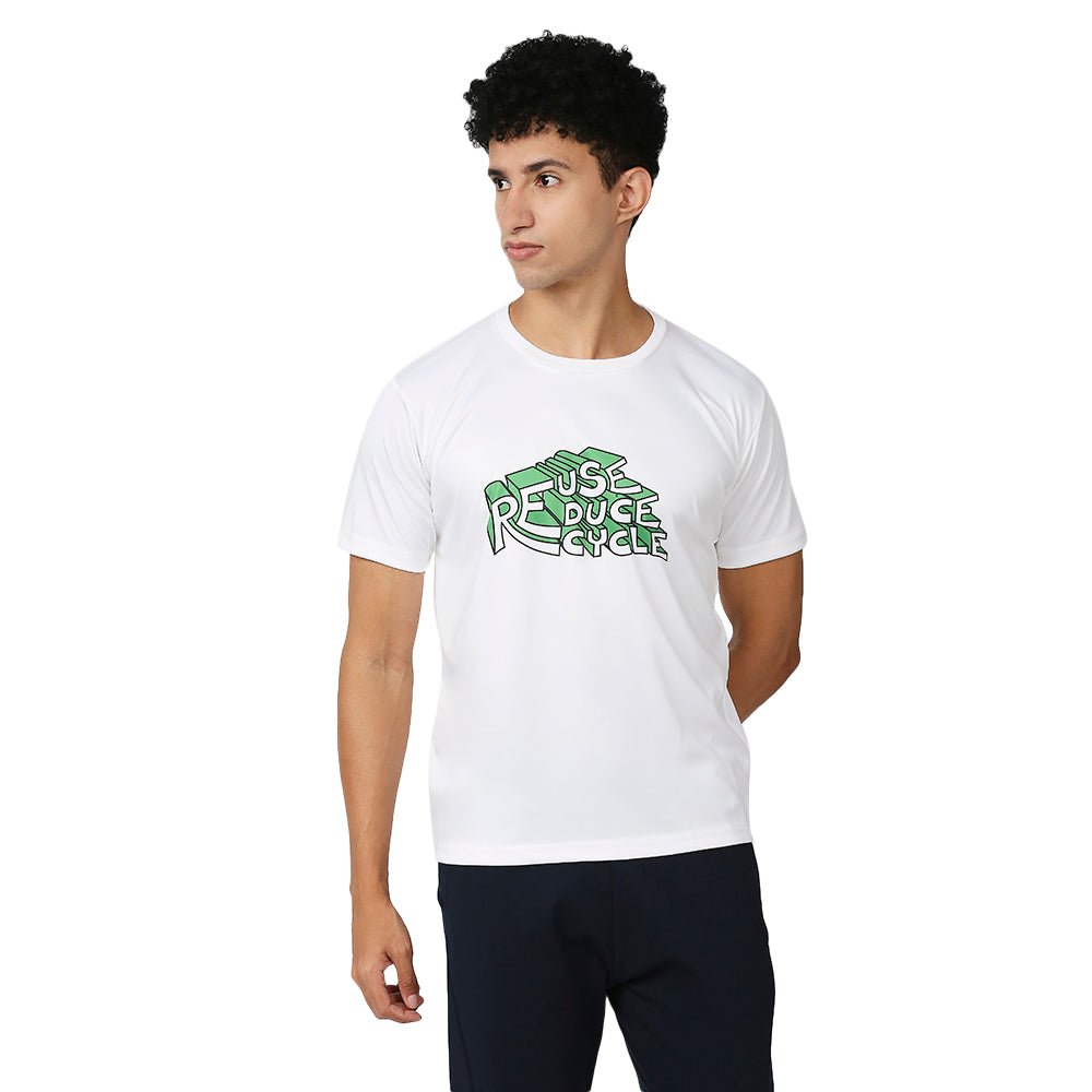 White Graphics T-Shirt