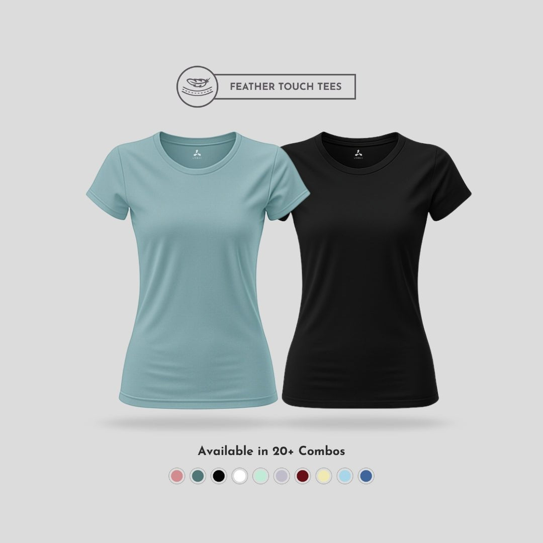 Feather Touch Round Neck T-Shirt