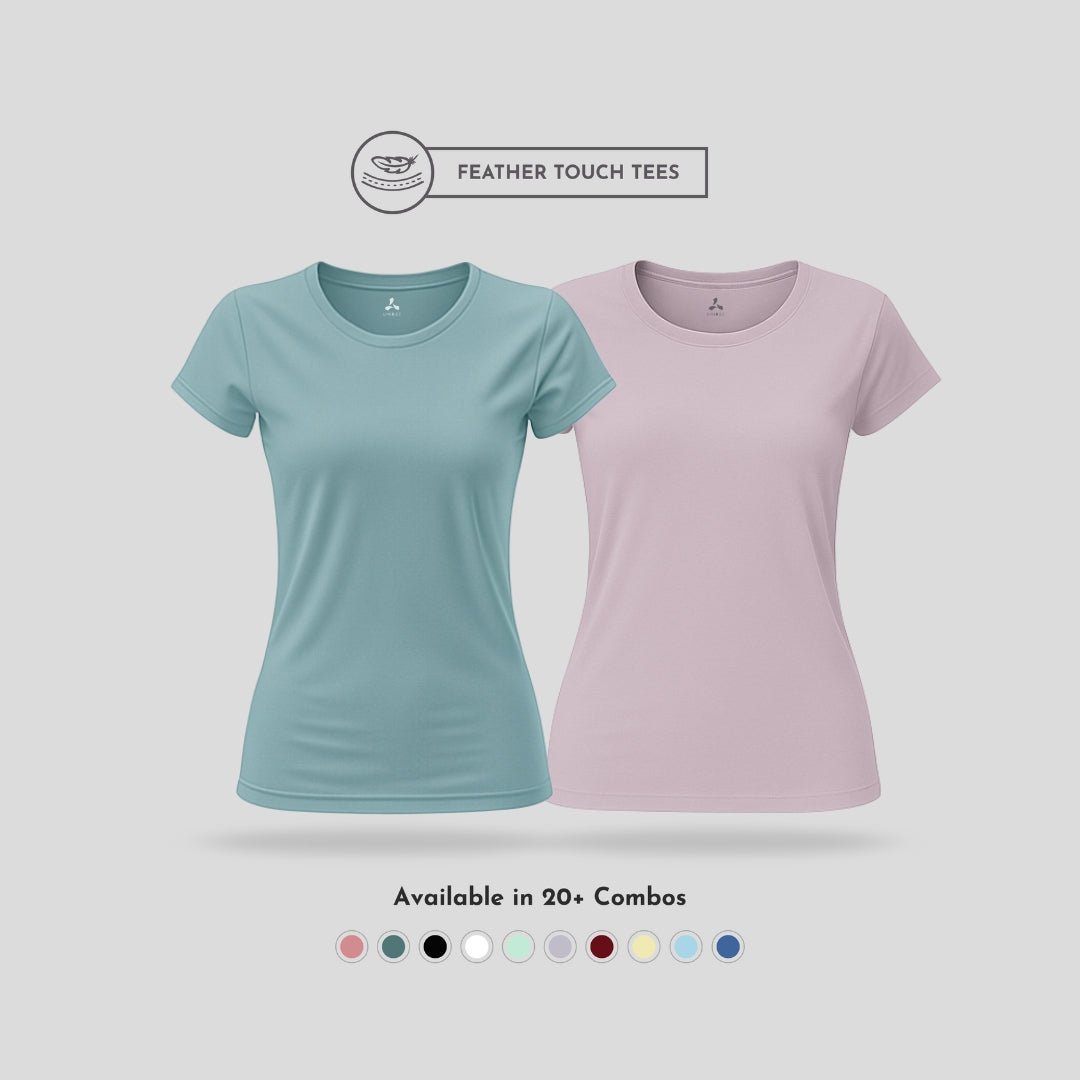 Feather Touch Round Neck T-Shirt